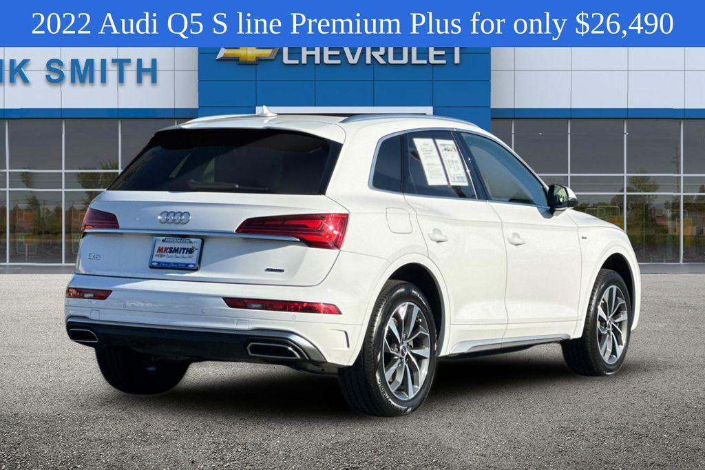 used 2022 Audi Q5 car, priced at $26,490