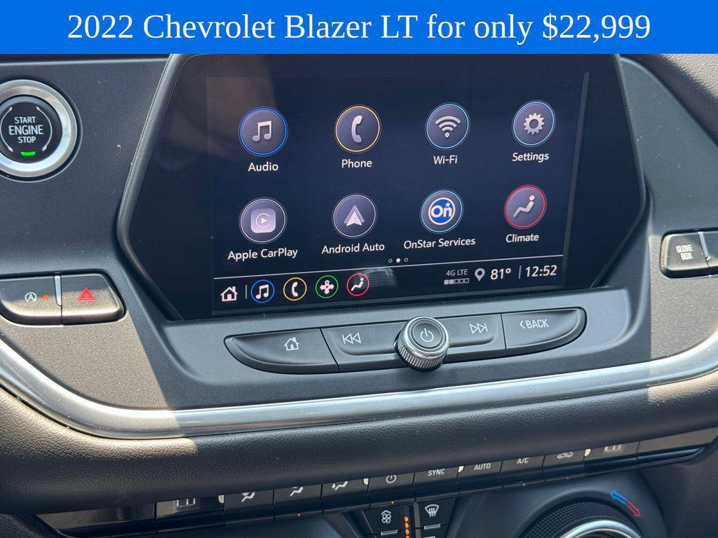 used 2022 Chevrolet Blazer car, priced at $22,999
