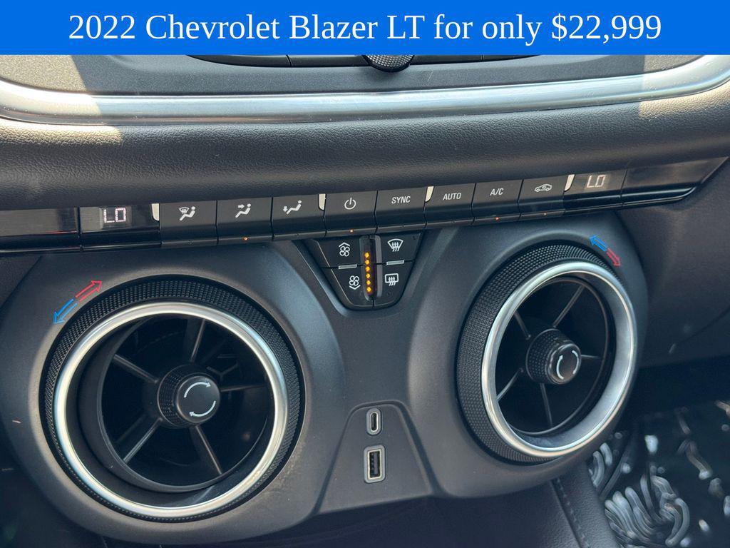 used 2022 Chevrolet Blazer car, priced at $22,999