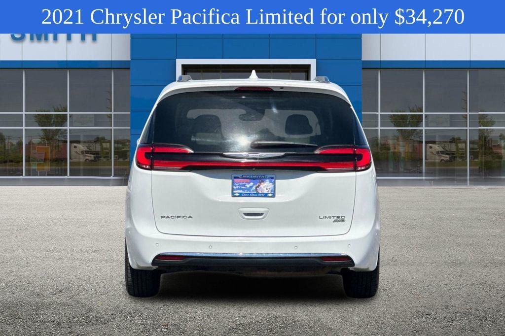 used 2021 Chrysler Pacifica car, priced at $34,270