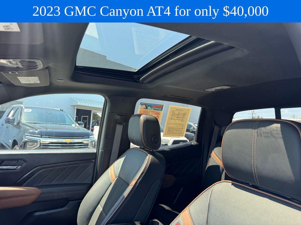 used 2023 GMC Canyon car, priced at $40,000