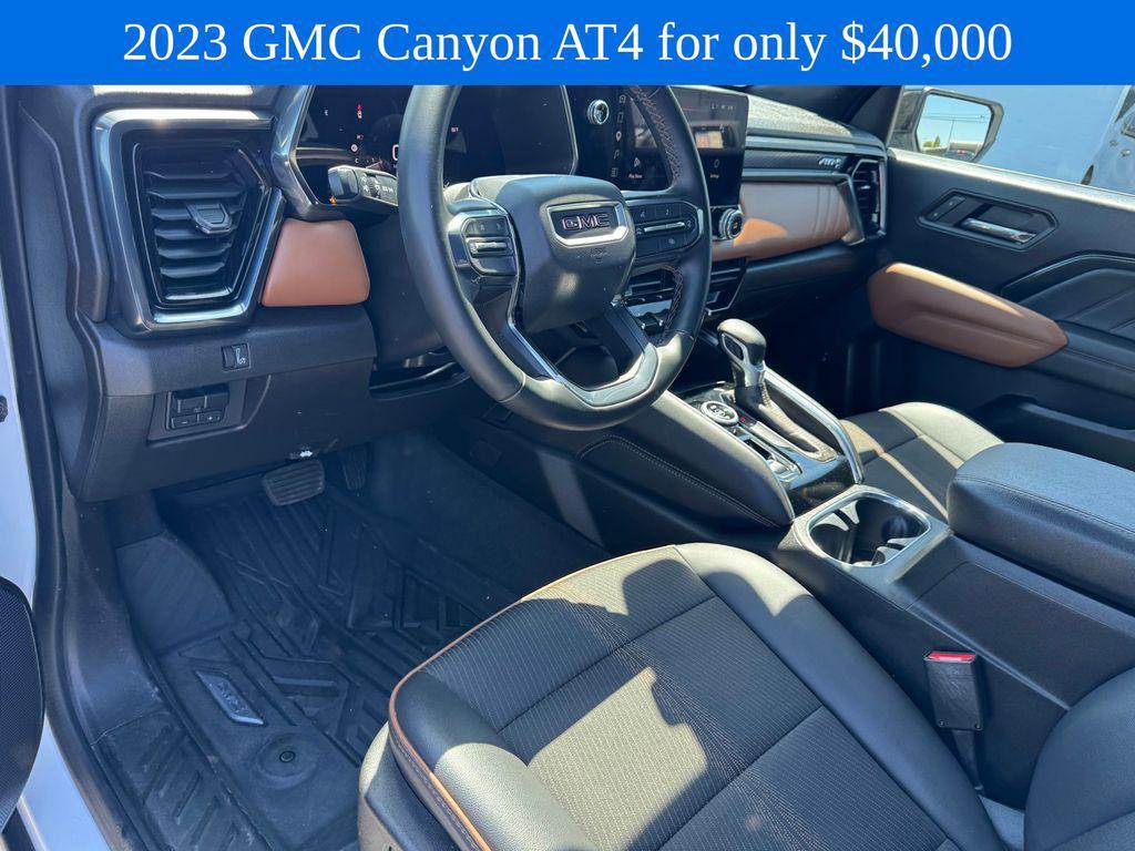 used 2023 GMC Canyon car, priced at $40,000