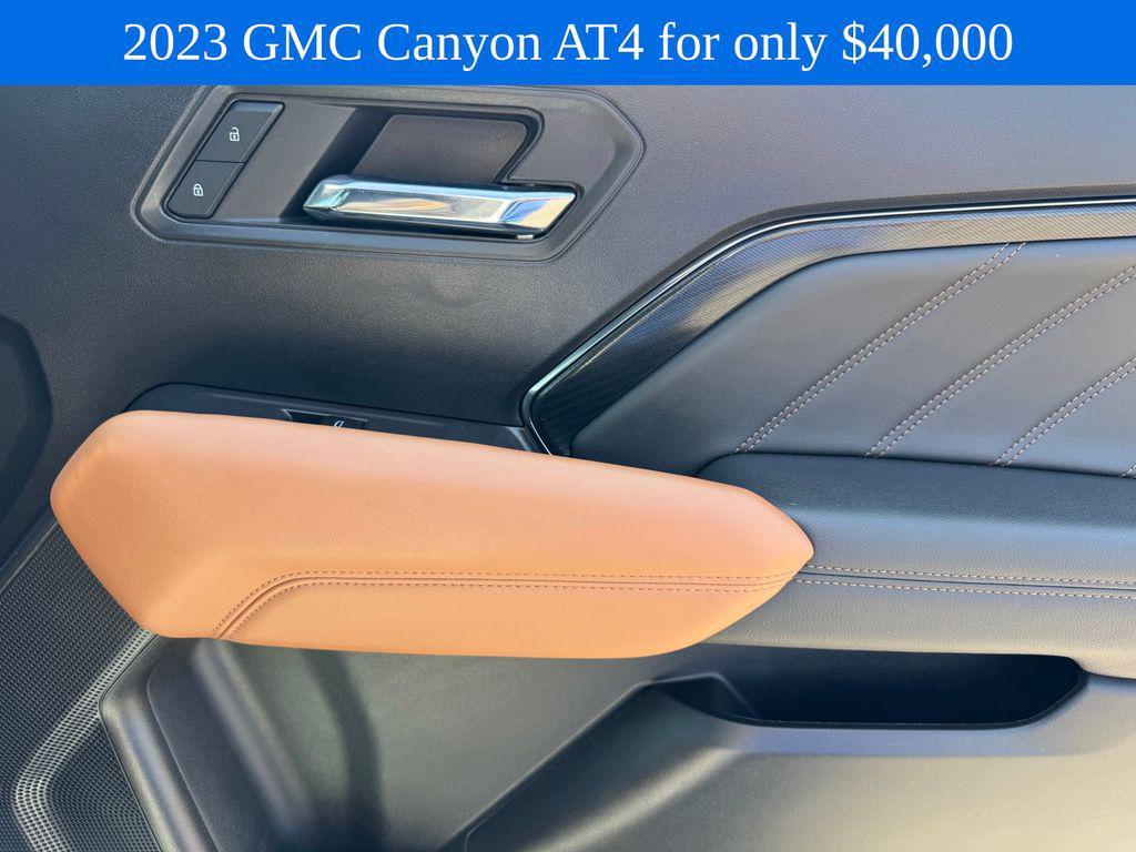used 2023 GMC Canyon car, priced at $40,000