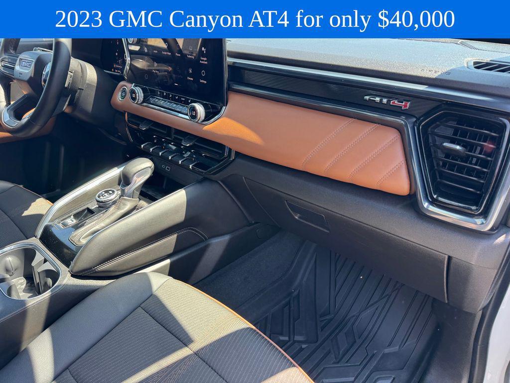 used 2023 GMC Canyon car, priced at $40,000