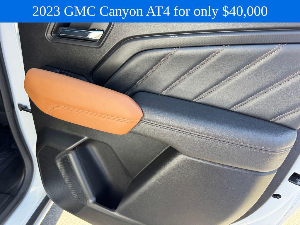 used 2023 GMC Canyon car, priced at $40,000