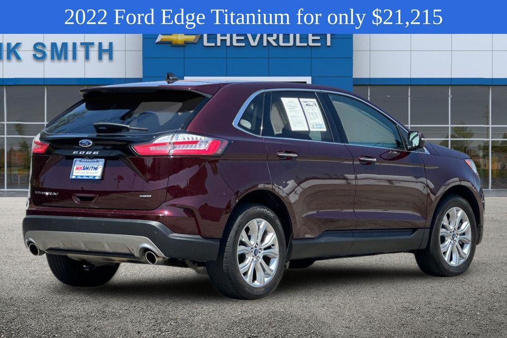 used 2022 Ford Edge car, priced at $21,215