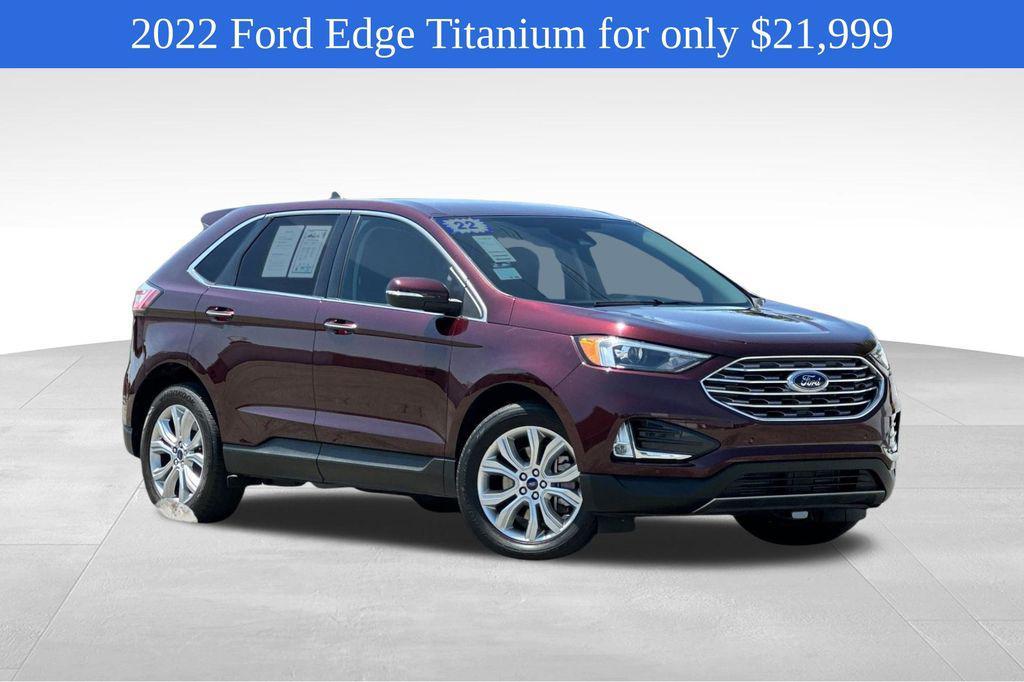 used 2022 Ford Edge car, priced at $21,999