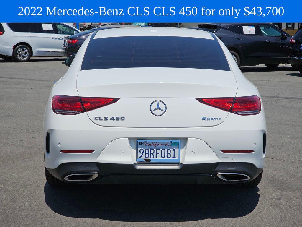 used 2022 Mercedes-Benz CLS 450 car, priced at $43,700
