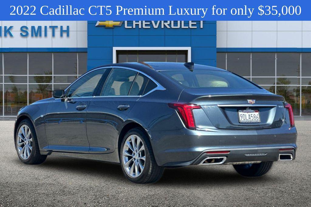 used 2022 Cadillac CT5 car, priced at $35,000