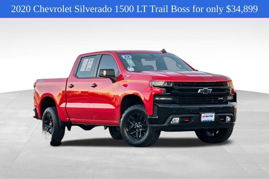 used 2020 Chevrolet Silverado 1500 car, priced at $34,899