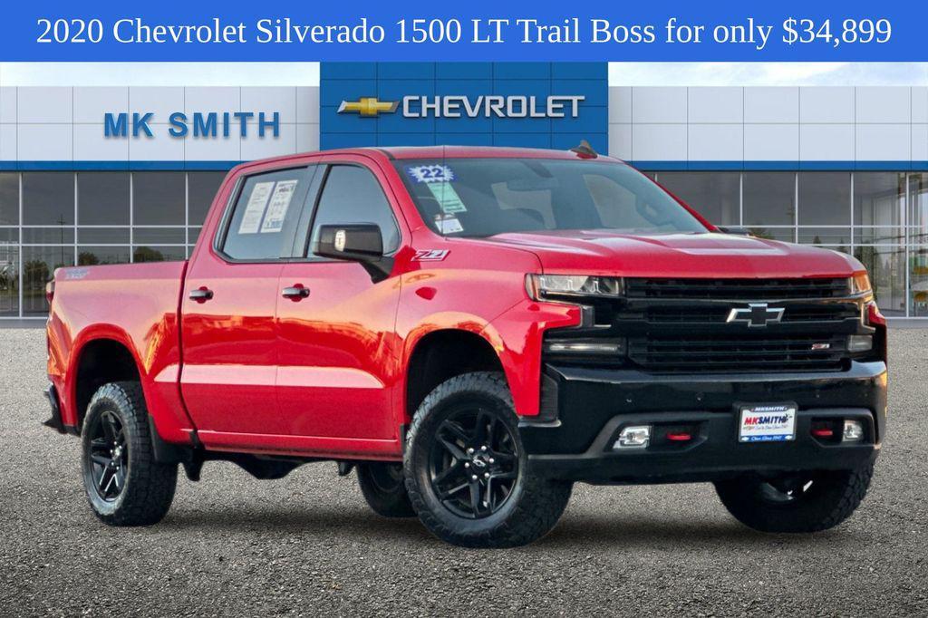 used 2020 Chevrolet Silverado 1500 car, priced at $34,899