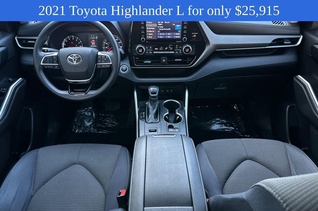 used 2021 Toyota Highlander car, priced at $25,915