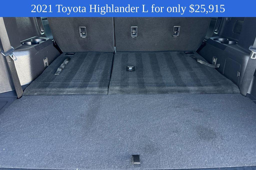 used 2021 Toyota Highlander car, priced at $25,915