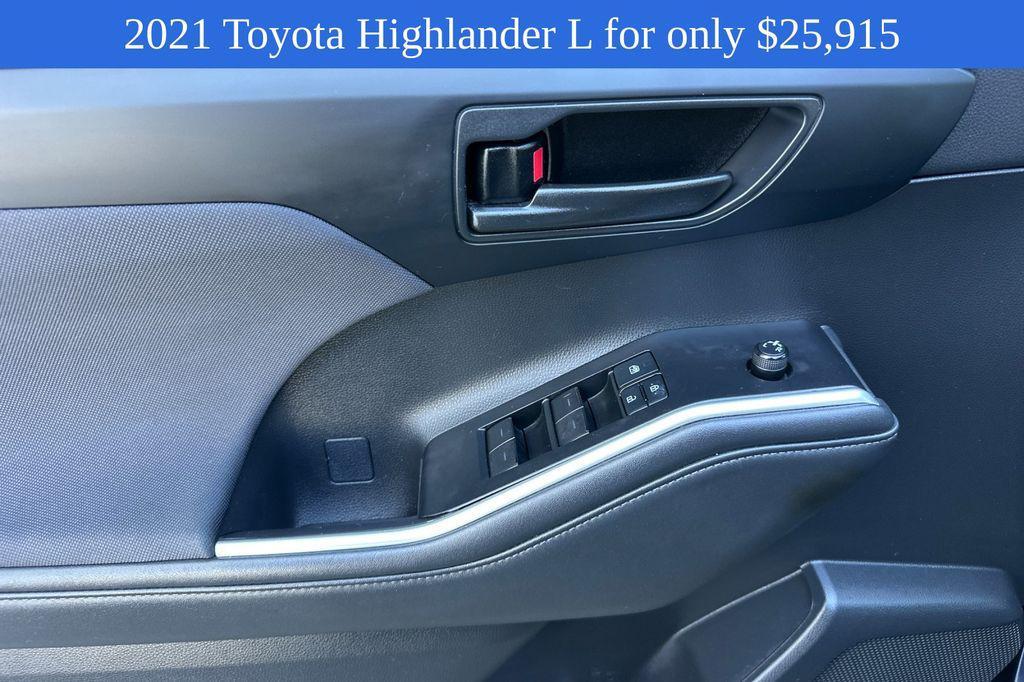 used 2021 Toyota Highlander car, priced at $25,915