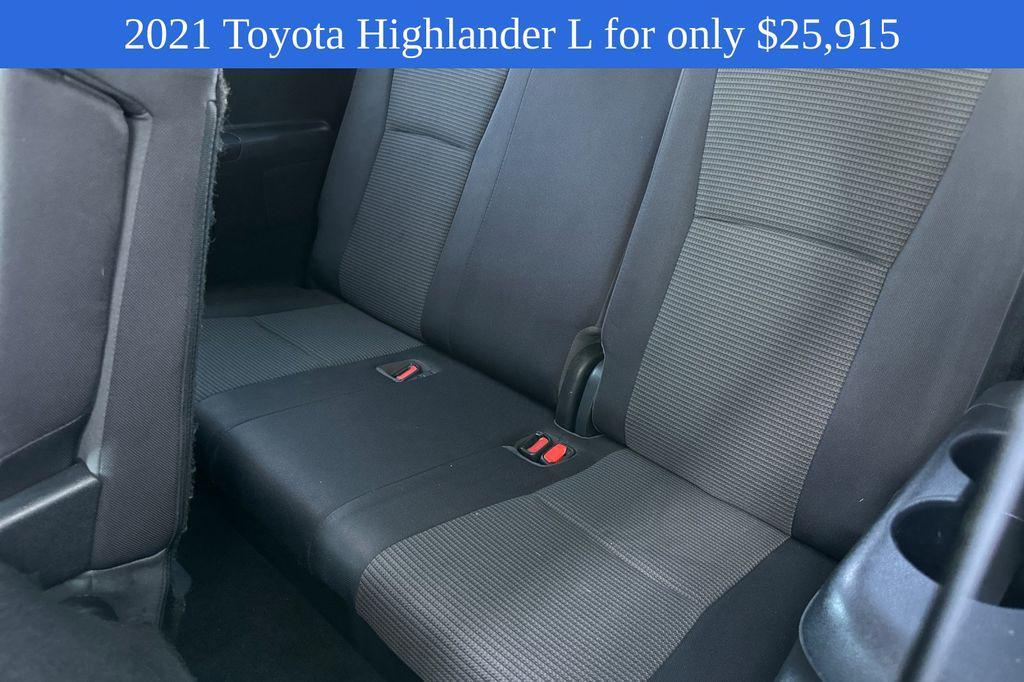 used 2021 Toyota Highlander car, priced at $25,915