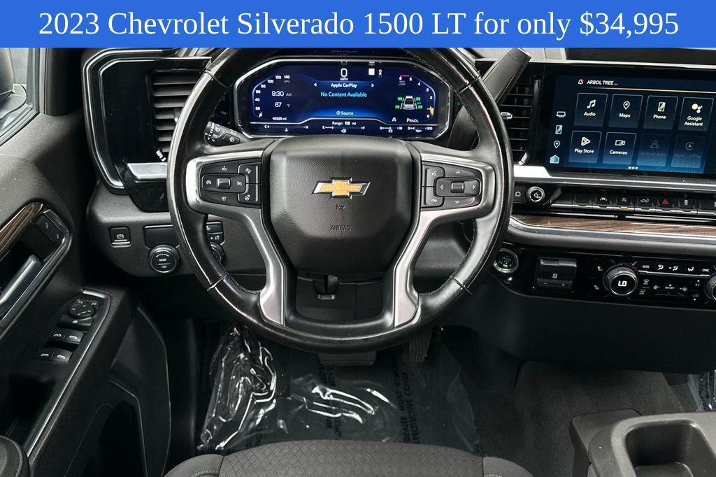 used 2023 Chevrolet Silverado 1500 car, priced at $34,995