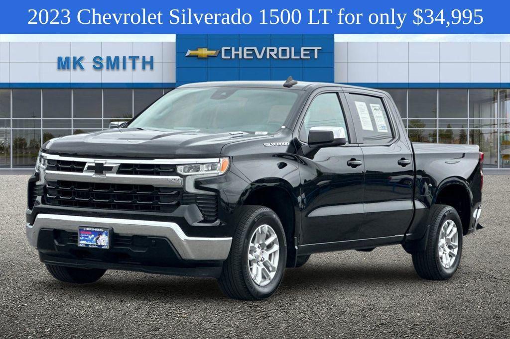 used 2023 Chevrolet Silverado 1500 car, priced at $34,995