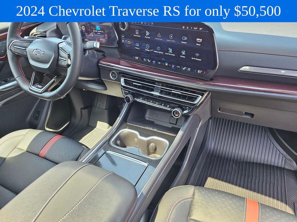 used 2024 Chevrolet Traverse car, priced at $50,500