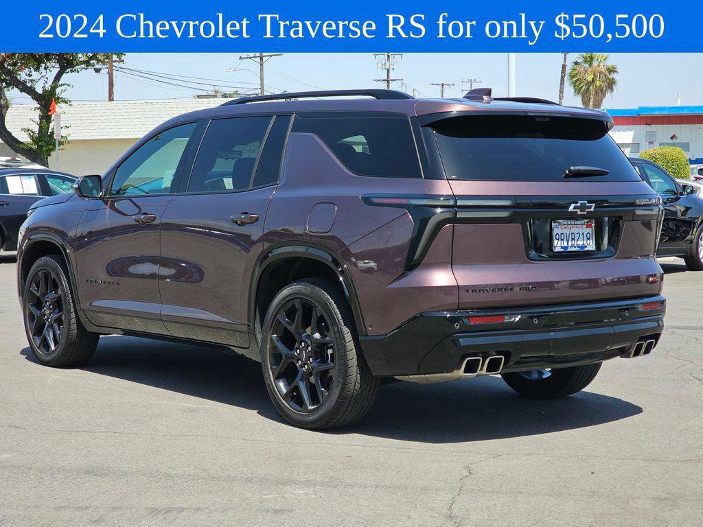 used 2024 Chevrolet Traverse car, priced at $50,500