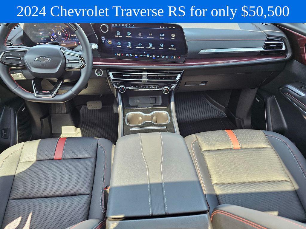 used 2024 Chevrolet Traverse car, priced at $50,500