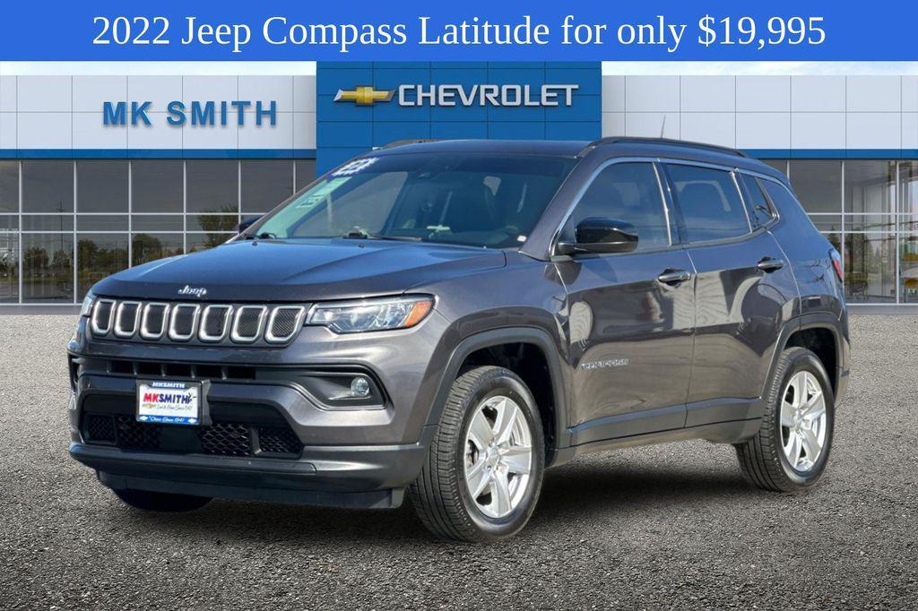 used 2022 Jeep Compass car, priced at $19,995