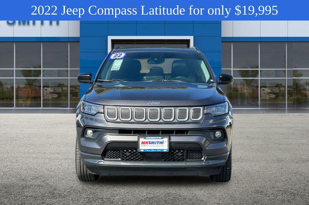 used 2022 Jeep Compass car, priced at $19,995