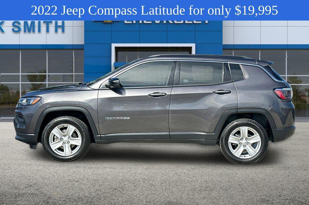 used 2022 Jeep Compass car, priced at $19,995