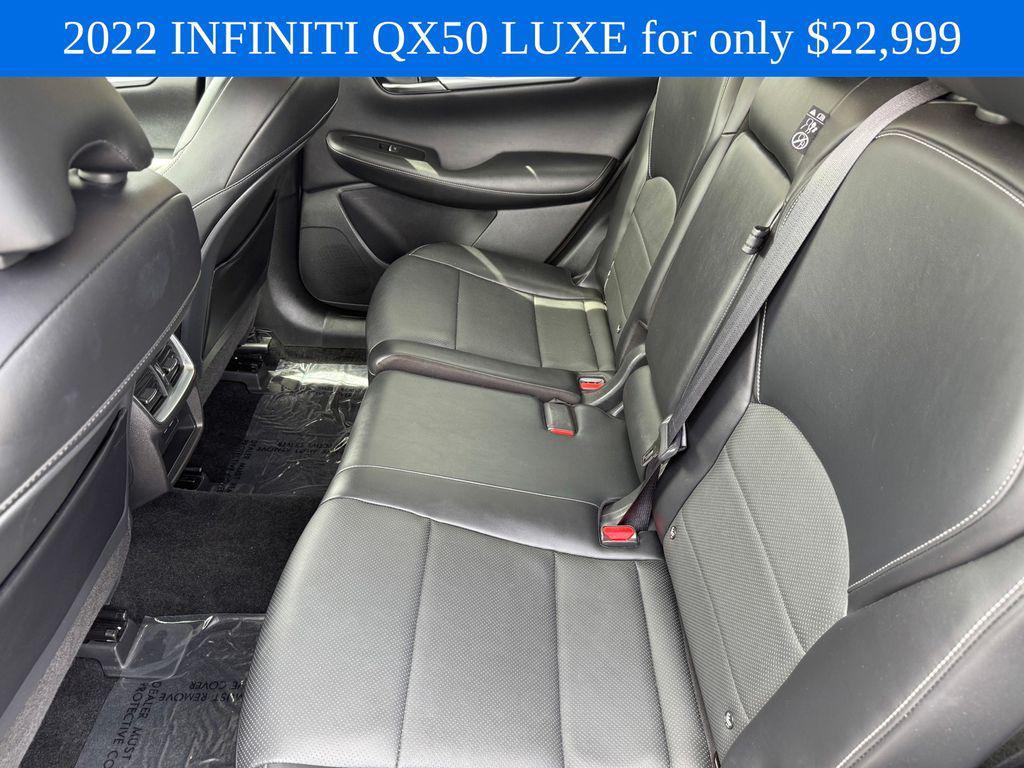 used 2022 INFINITI QX50 car, priced at $22,999