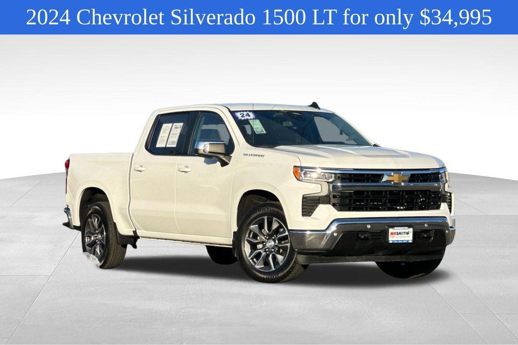 used 2024 Chevrolet Silverado 1500 car, priced at $34,995