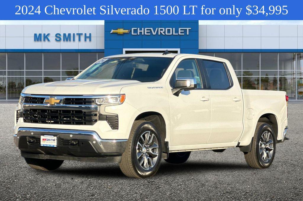 used 2024 Chevrolet Silverado 1500 car, priced at $34,995