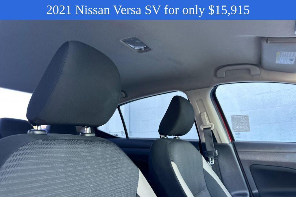 used 2021 Nissan Versa car, priced at $15,915