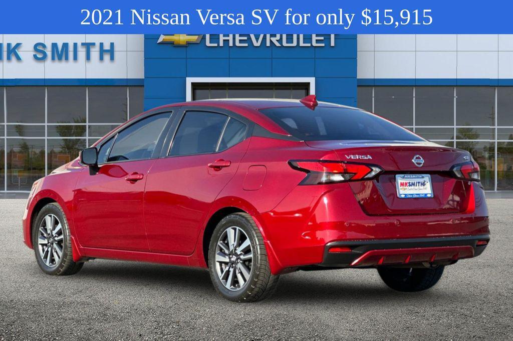 used 2021 Nissan Versa car, priced at $15,915