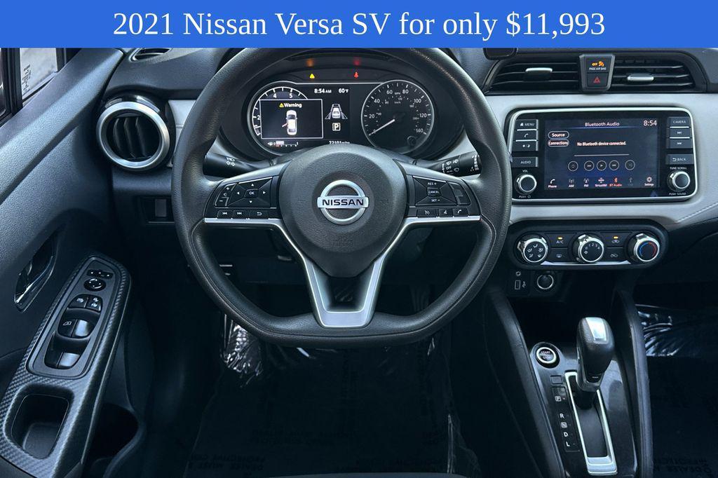 used 2021 Nissan Versa car, priced at $11,993