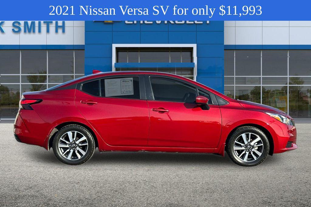 used 2021 Nissan Versa car, priced at $11,993