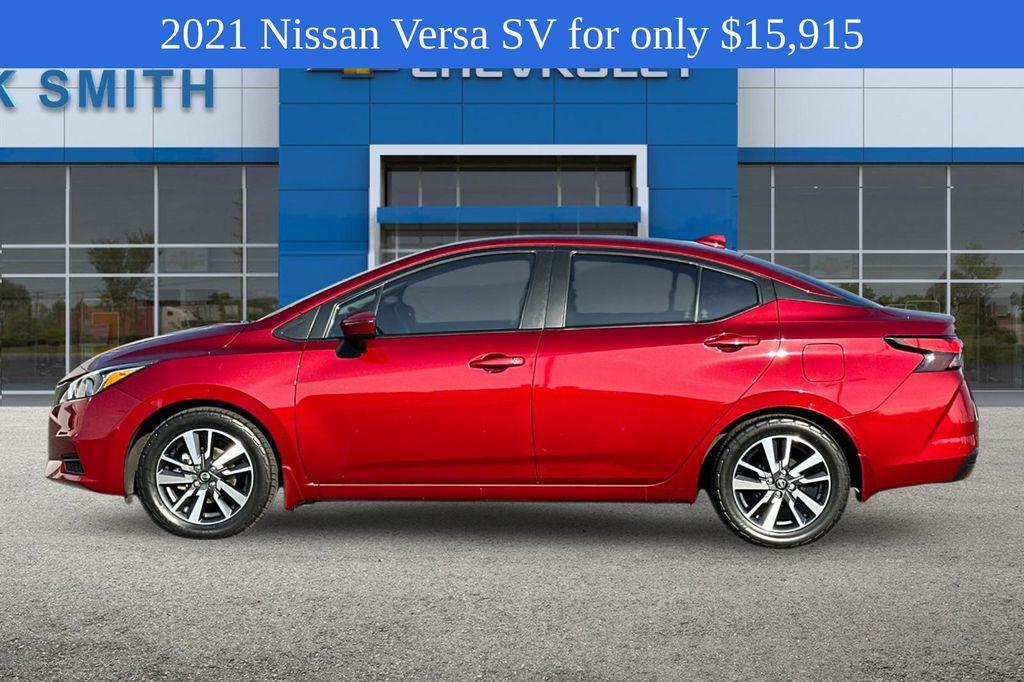 used 2021 Nissan Versa car, priced at $15,915