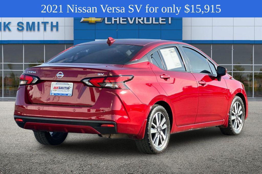used 2021 Nissan Versa car, priced at $15,915