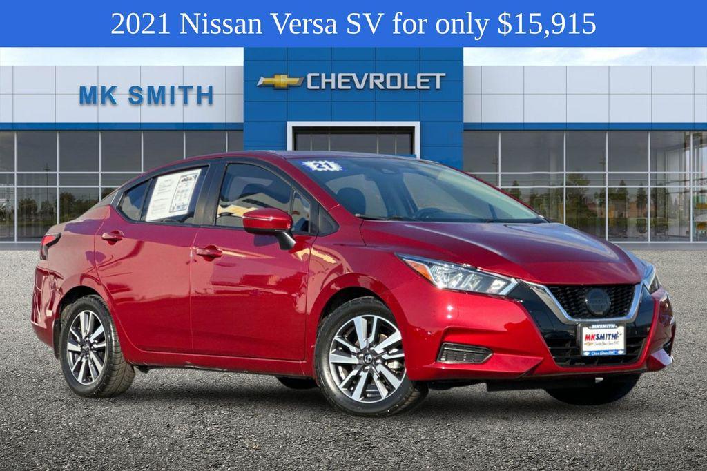 used 2021 Nissan Versa car, priced at $15,915