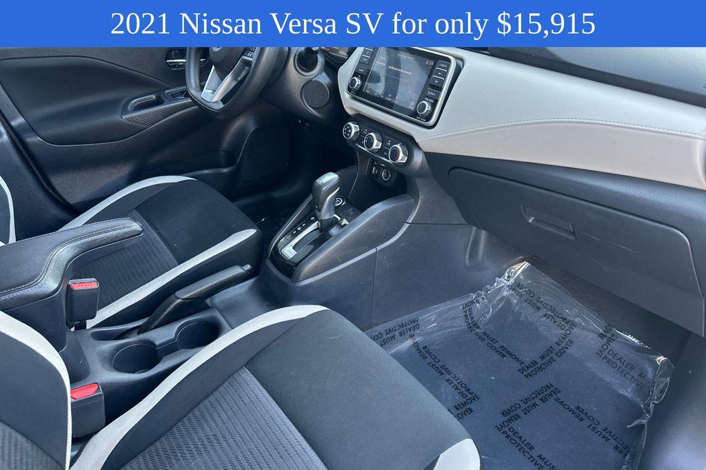 used 2021 Nissan Versa car, priced at $15,915
