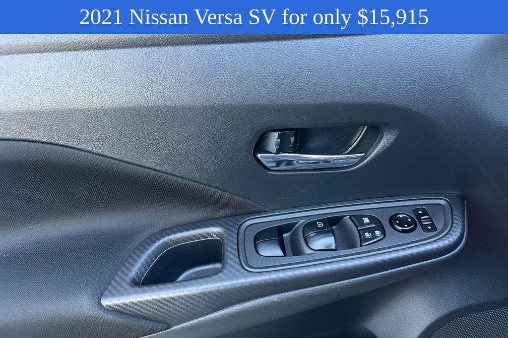 used 2021 Nissan Versa car, priced at $15,915