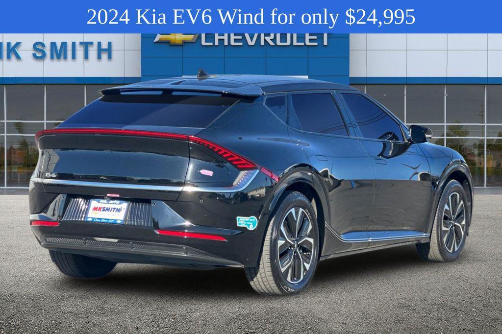 used 2024 Kia EV6 car, priced at $24,995