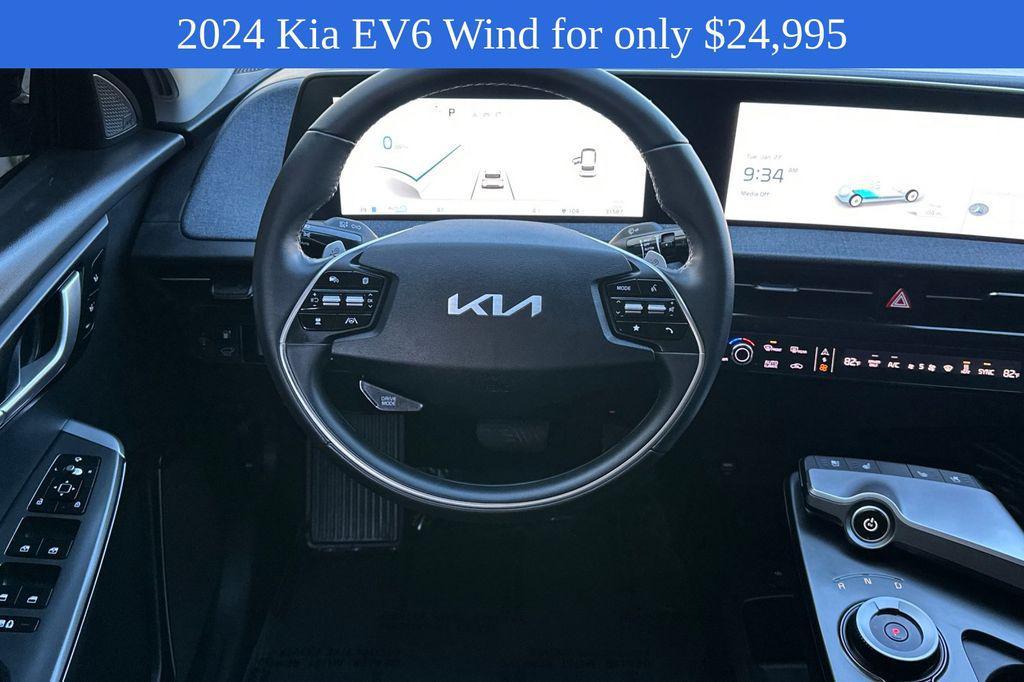 used 2024 Kia EV6 car, priced at $24,995