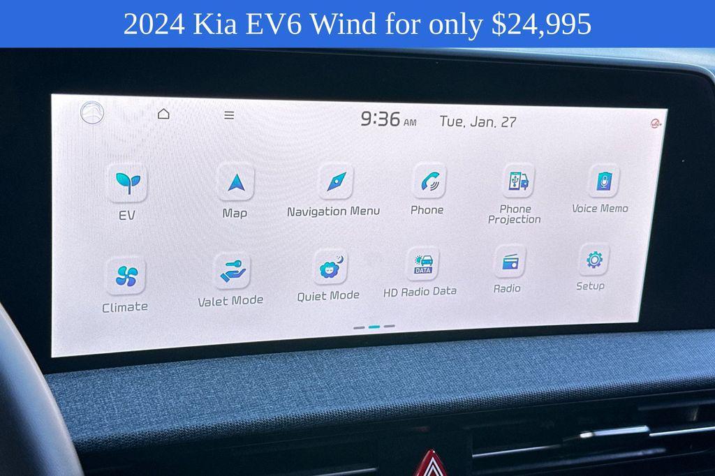 used 2024 Kia EV6 car, priced at $24,995