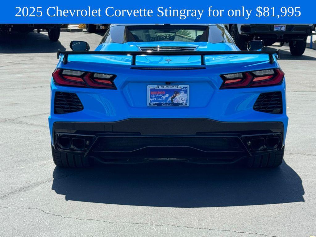 used 2025 Chevrolet Corvette car, priced at $81,995