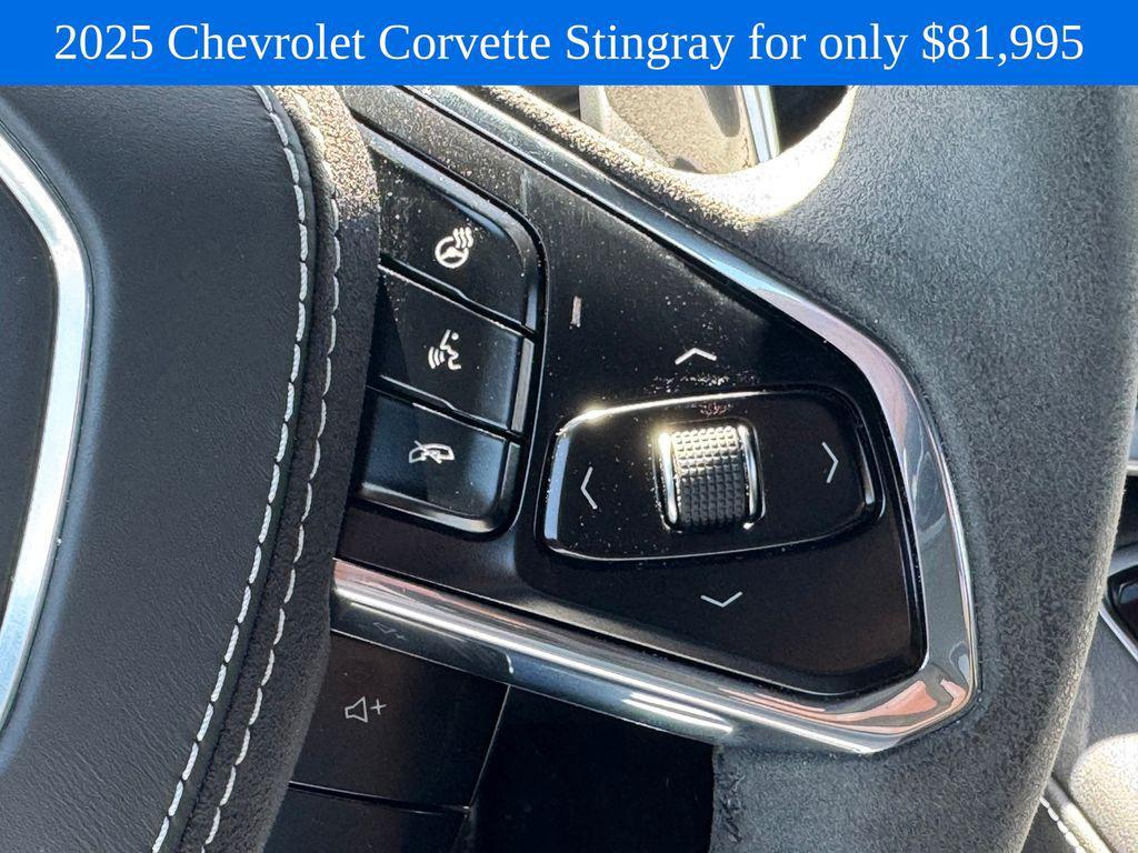 used 2025 Chevrolet Corvette car, priced at $81,995