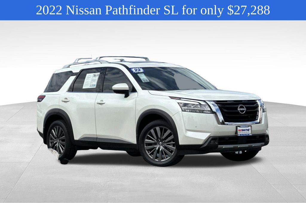 used 2022 Nissan Pathfinder car, priced at $27,288