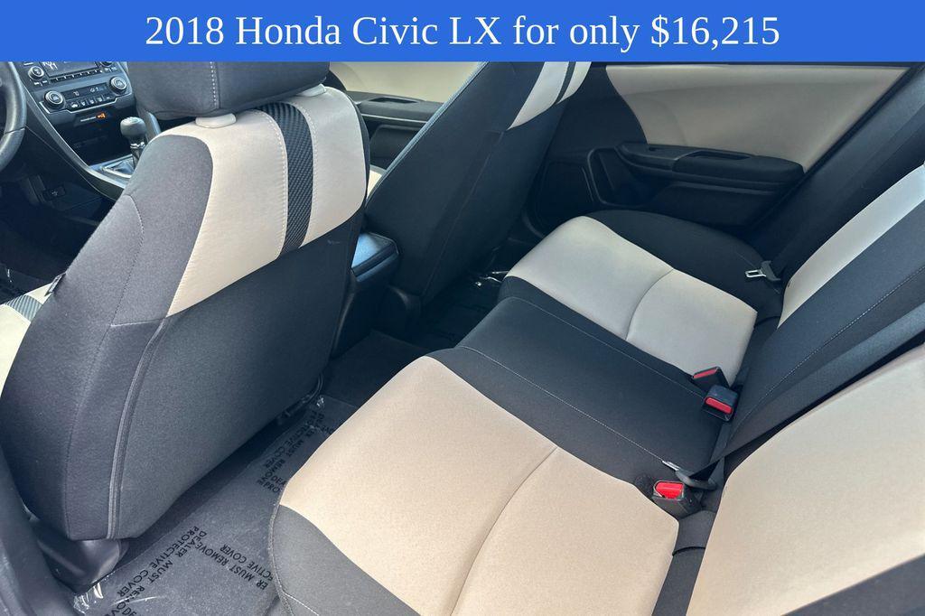 used 2018 Honda Civic car, priced at $16,215