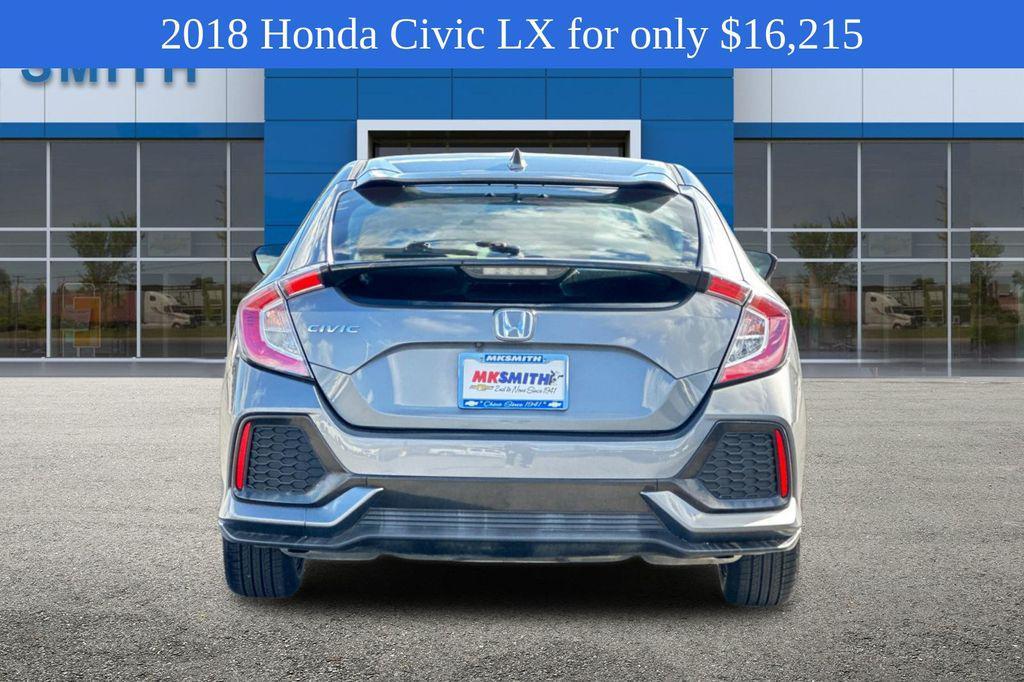 used 2018 Honda Civic car, priced at $16,215