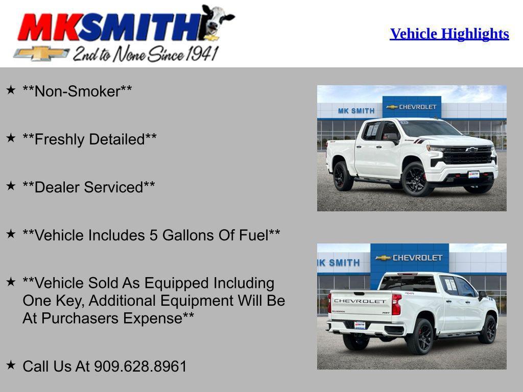 used 2023 Chevrolet Silverado 1500 car, priced at $49,295
