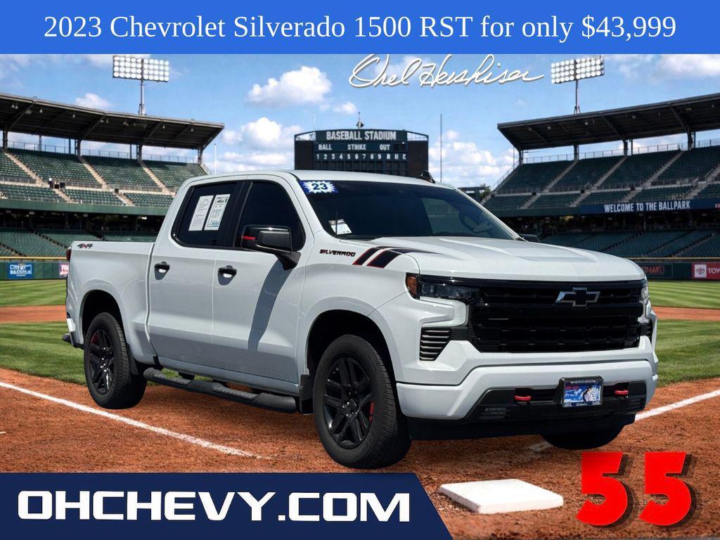 used 2023 Chevrolet Silverado 1500 car, priced at $43,999