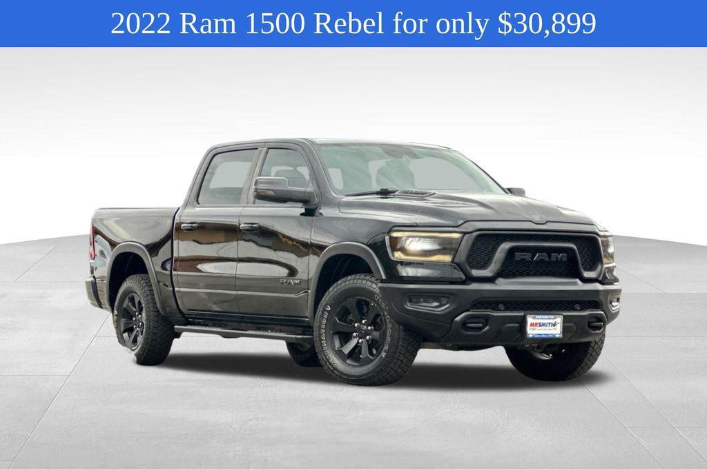 used 2022 Ram 1500 car, priced at $30,899